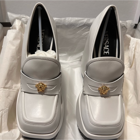 Versace: Medusa Triplatform Wedge - Picture 9 of 16